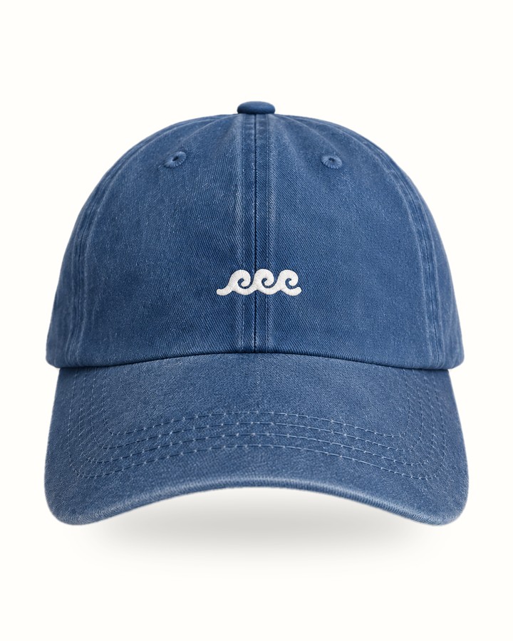 Gorra Ola en azul